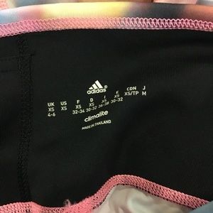adidas Pants - Adidas climalite pink pattern cropped leggings adidas Pants - Adidas climalite pink pattern cropped leggings
